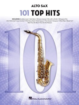 Notes Hal Leonard 101 Top Hits for Alto Sax Notes - 1
