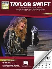 Noty Hal Leonard Taylor Swift - Super Easy Songbook - 2nd Edition Noty