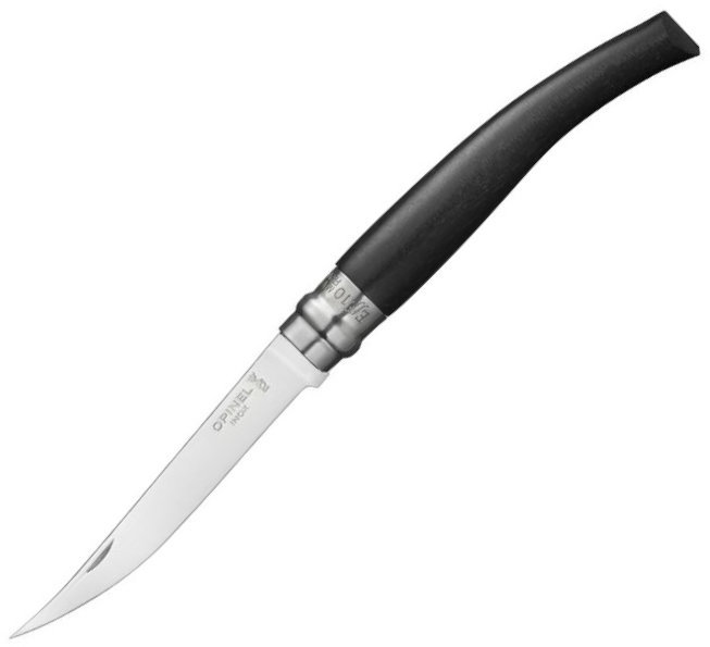 Turistický nôž Opinel N°10 Slim Line Ebony Turistický nôž