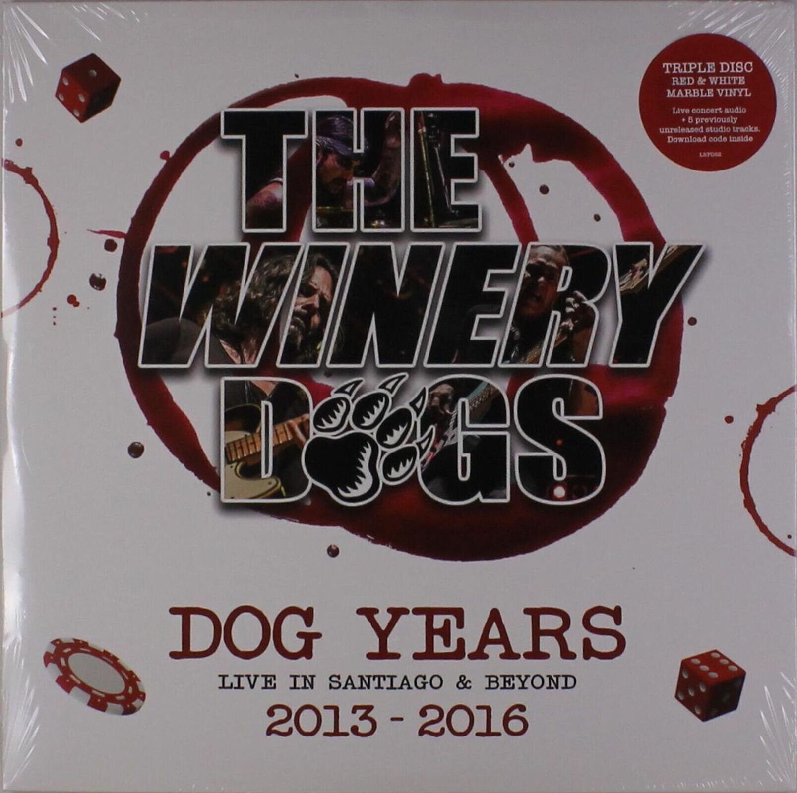 LP ploča The Winery Dogs - Dog Years - Live in Santiago & Beyond 2013-2016 (Limited Edition) (3 LP)