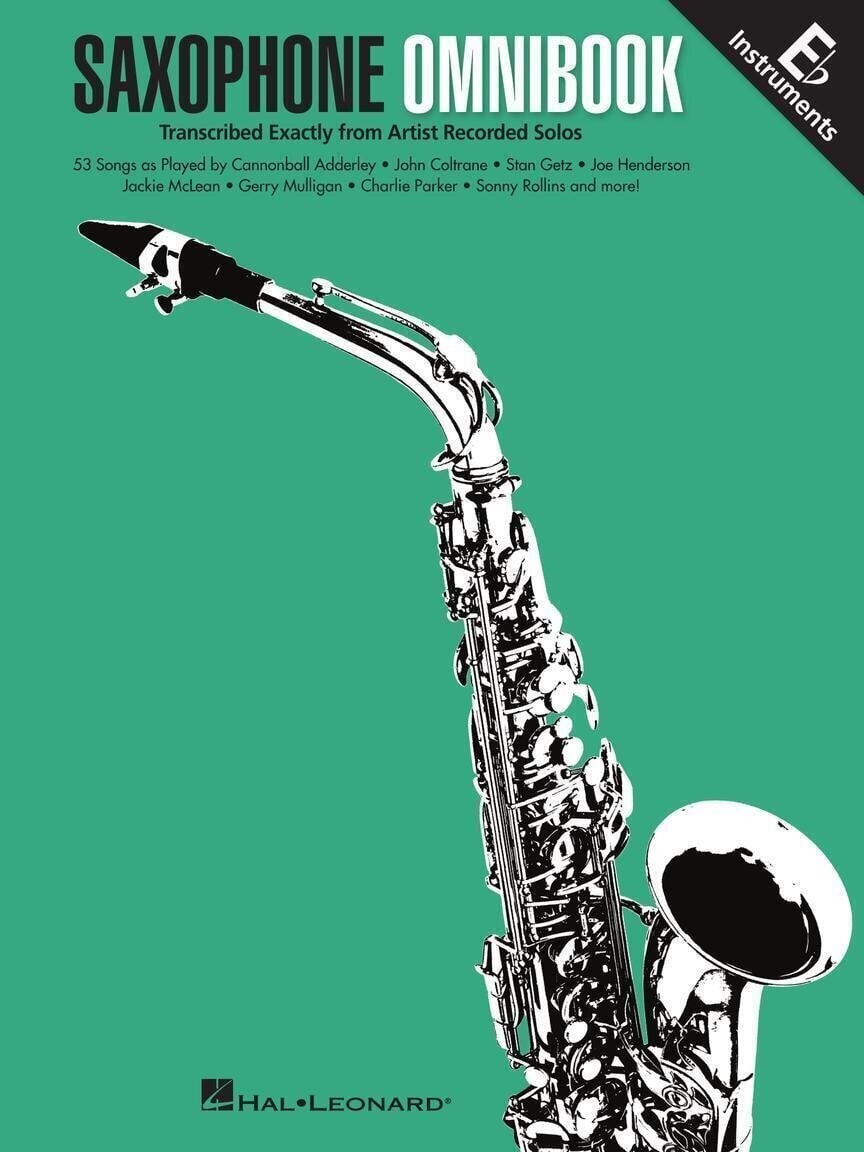 Natos Hal Leonard Saxophone Omnibook for E-Flat Instruments Natos