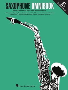 Natos Hal Leonard Saxophone Omnibook for E-Flat Instruments Natos - 1