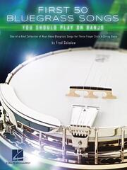 Noty Hal Leonard First 50 Bluegrass Songs You Should Play on Banjo Noty