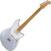 Electric guitar Reverend Guitars Billy Corgan Z-One Metallic Silver Freeze Electric guitar