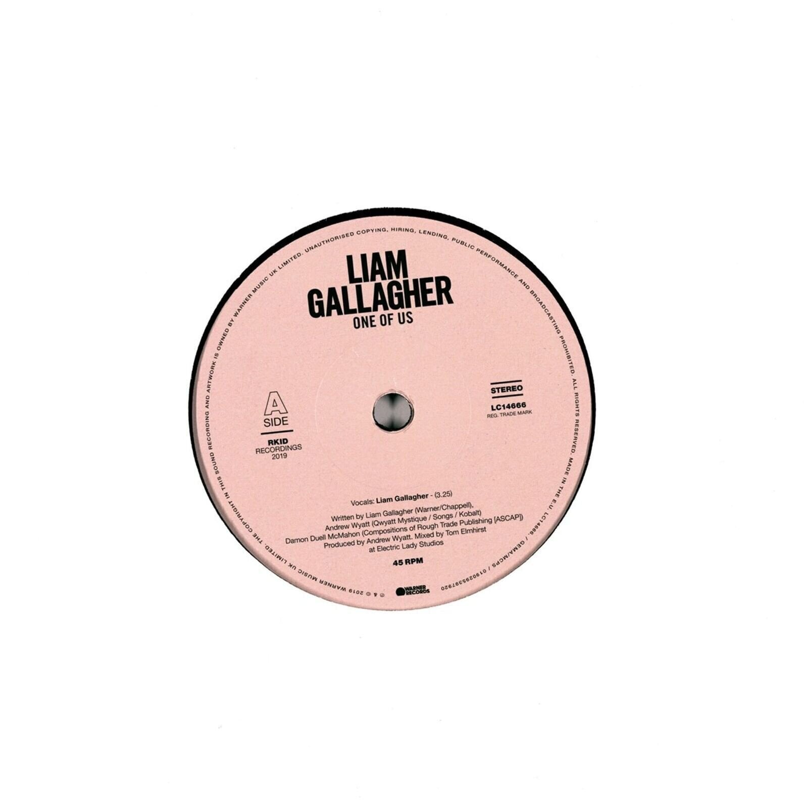 Schallplatte Liam Gallagher - One Of Us (7")