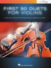 Notis Hal Leonard First 50 Duets for Two Violins Notis