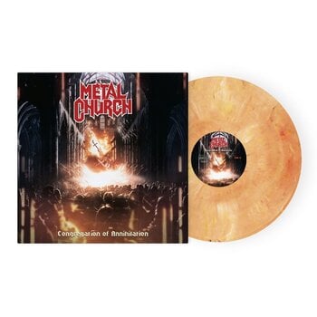 Vinyl Record Metal Church - Congregation Of Annihilation (Limited Edition) (Marbled Coloured) (LP) - 1