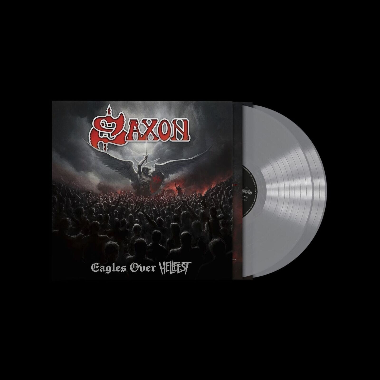 LP ploča Saxon - Eagles Over Hellfest (Limited Edition) (Silver Coloured) (2 LP)