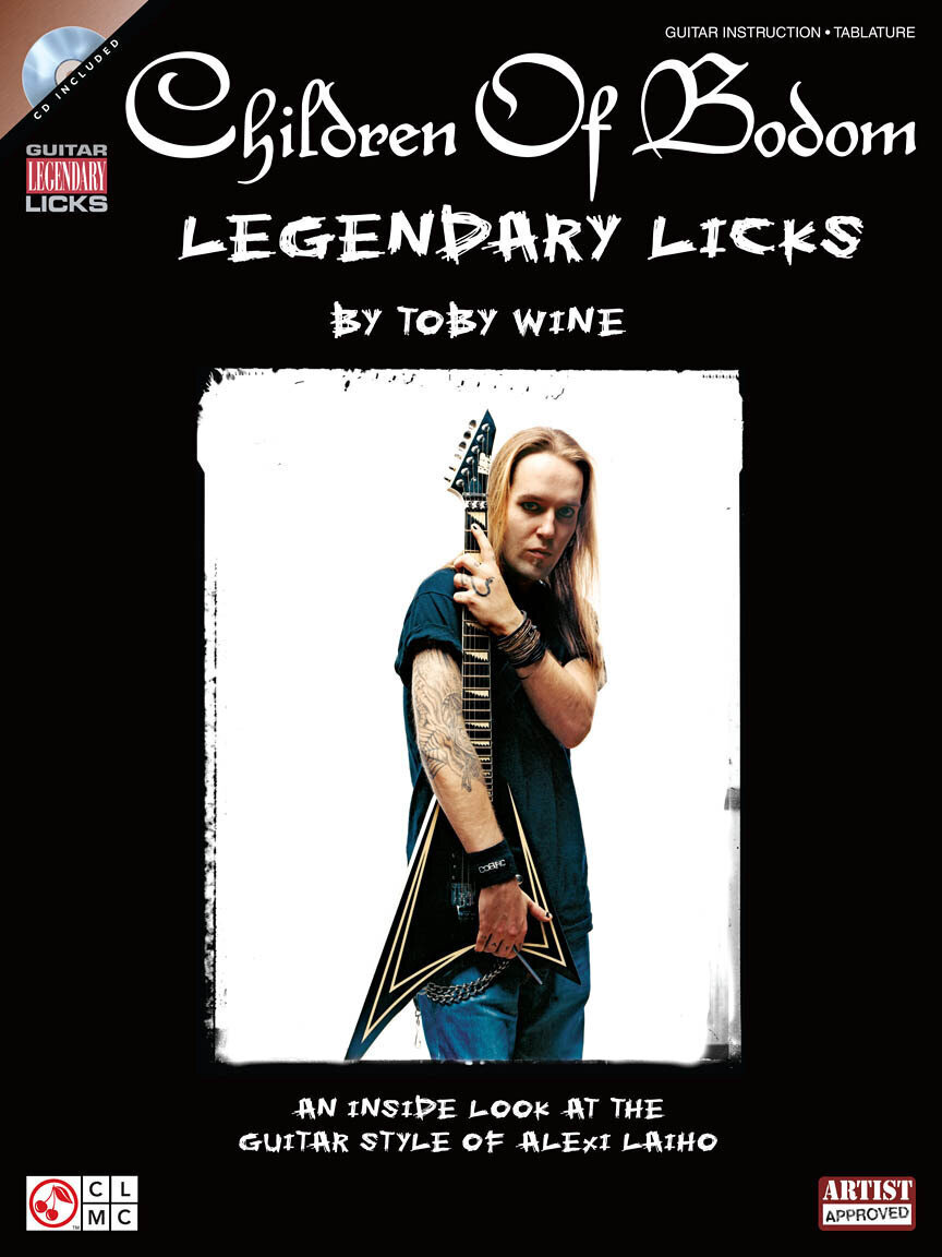 Noty Cherry Lane Music Company Children Of Bodom - Legendary Licks Noty