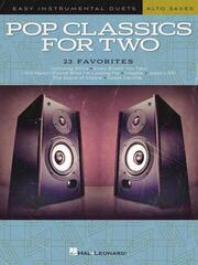 Noten Hal Leonard Pop Classics for Two Alto Saxophones Noten