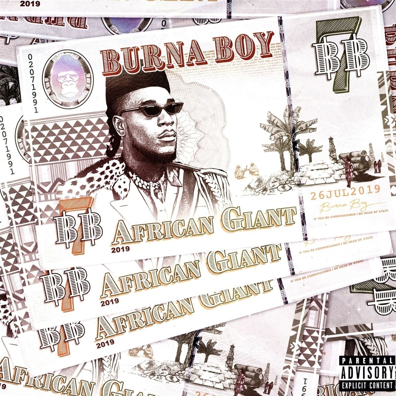 Vinyl Record Burna Boy - African Giant (2 LP)