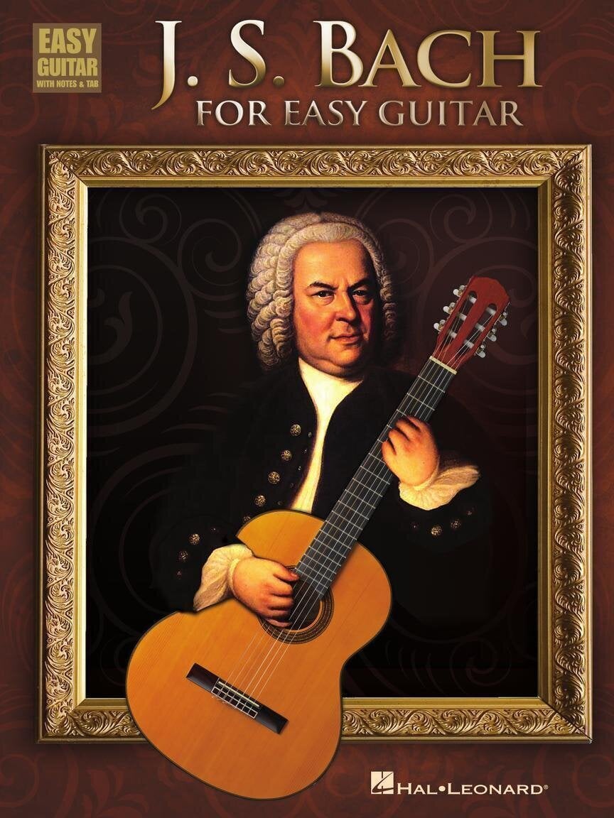 Note Hal Leonard J.S. Bach for Easy Guitar Note