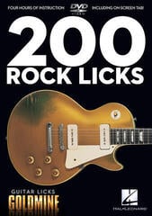 Note Hal Leonard 200 Rock Licks Note