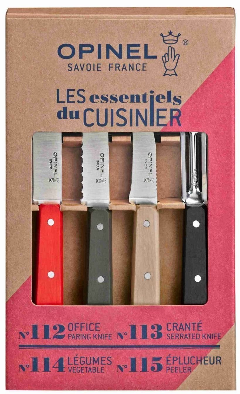 Пикник, кухненски нож Opinel Les Essentiels Loft Box Set Пикник, кухненски нож