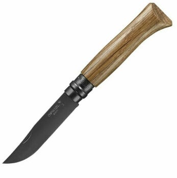 Tourist Knife Opinel N°08 Oak Black Edition Tourist Knife - 1