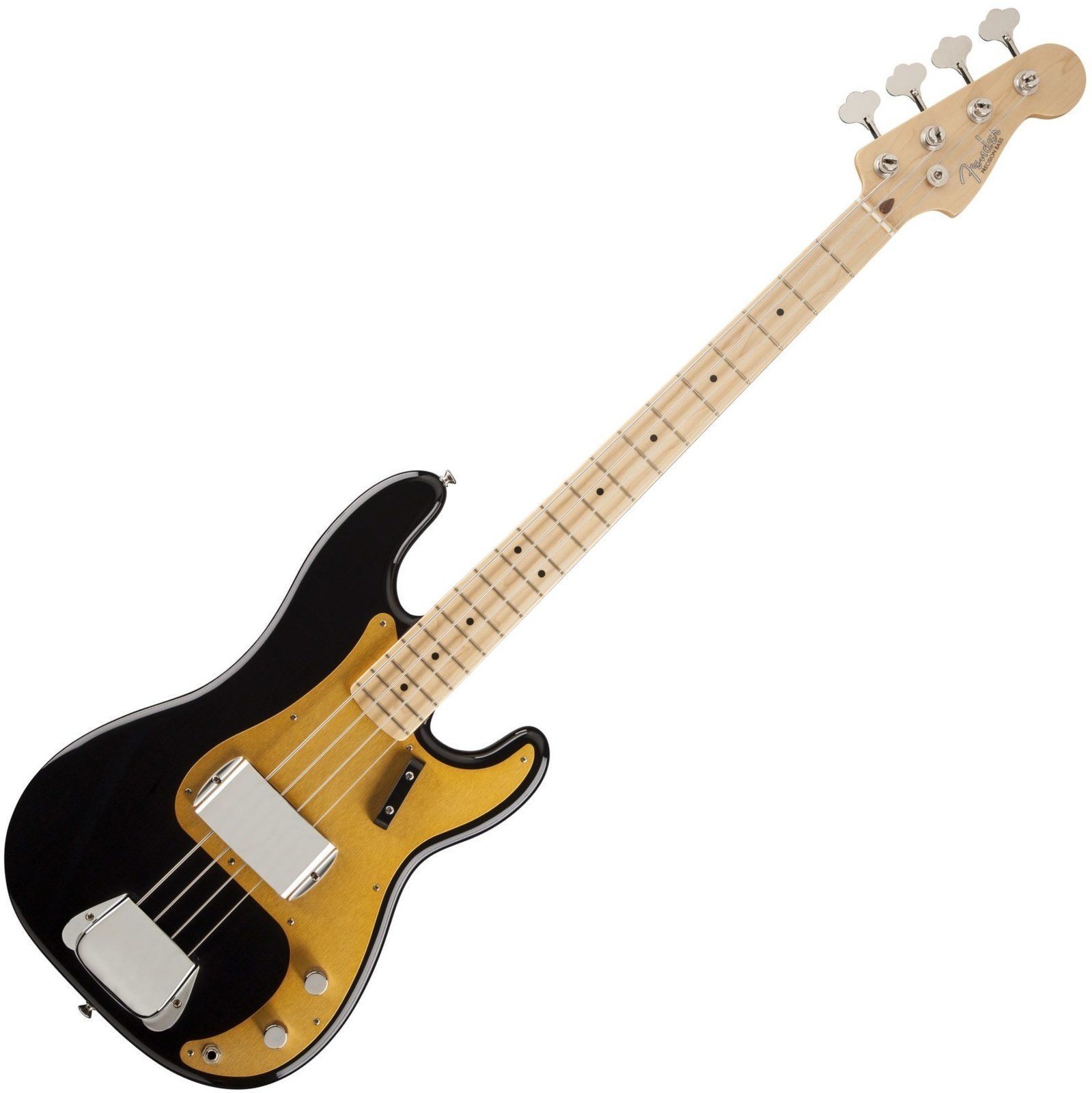Basse électrique Fender American Vintage '58 Precision Bass, Maple Fingerboard, Black