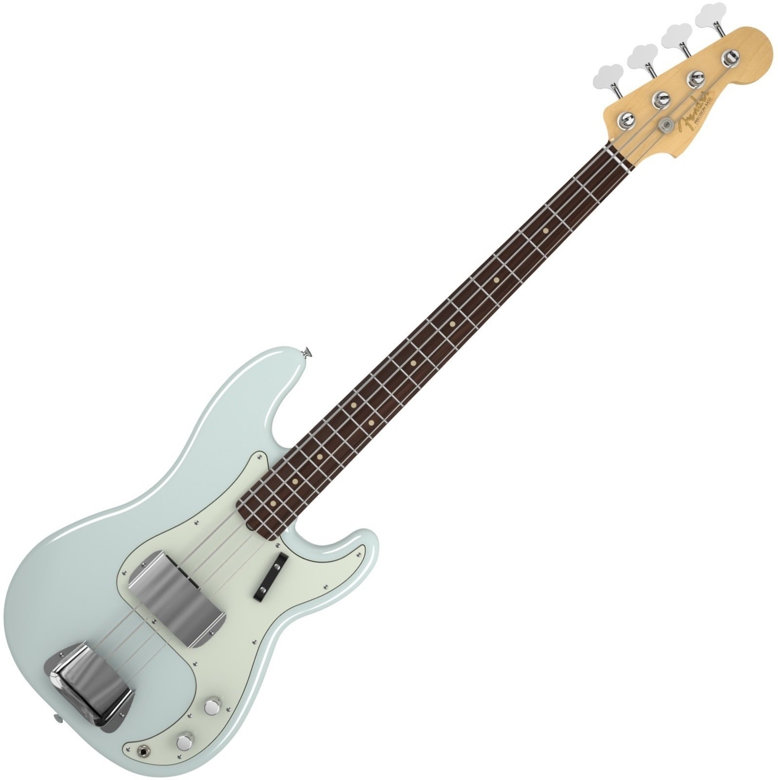 4-kielinen bassokitara Fender American Vintage '63 Precision Bass, Rosewood Fingerboard, Faded Sonic Blue