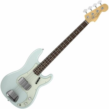 4-string Bassguitar Fender American Vintage '63 Precision Bass, Rosewood Fingerboard, Faded Sonic Blue - 1