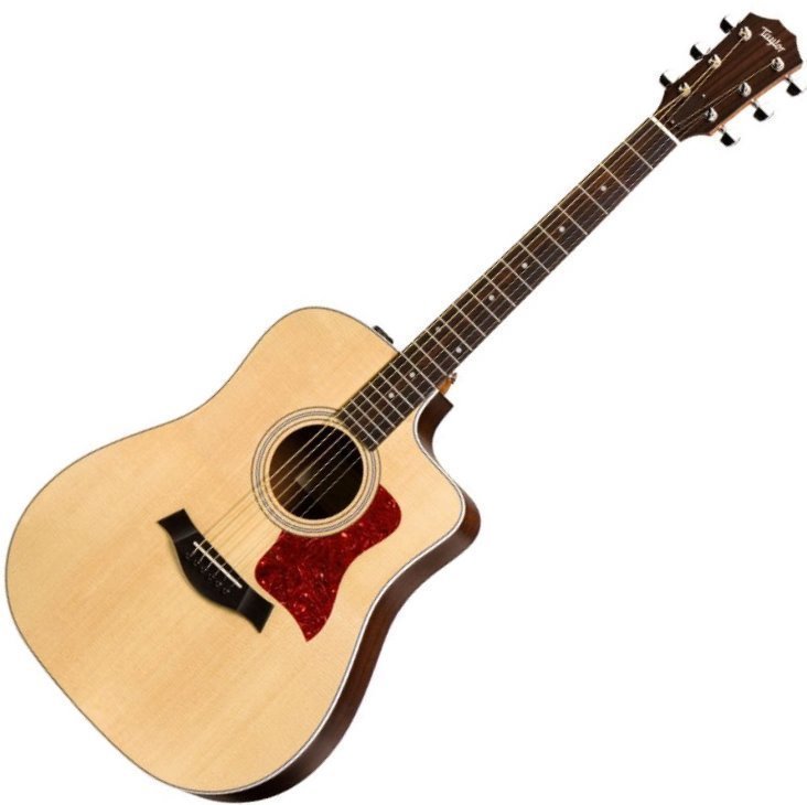 electro-acoustic guitar Taylor Guitars 210ce Dreadnought Acoustic-Electric with Cutaway