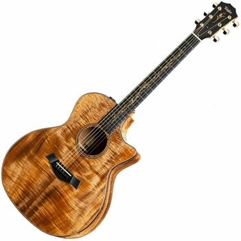 Electro-acoustic guitar Taylor Guitars K24ce Grand Auditorium Acoustic Electric with Cutaway Koa - 1