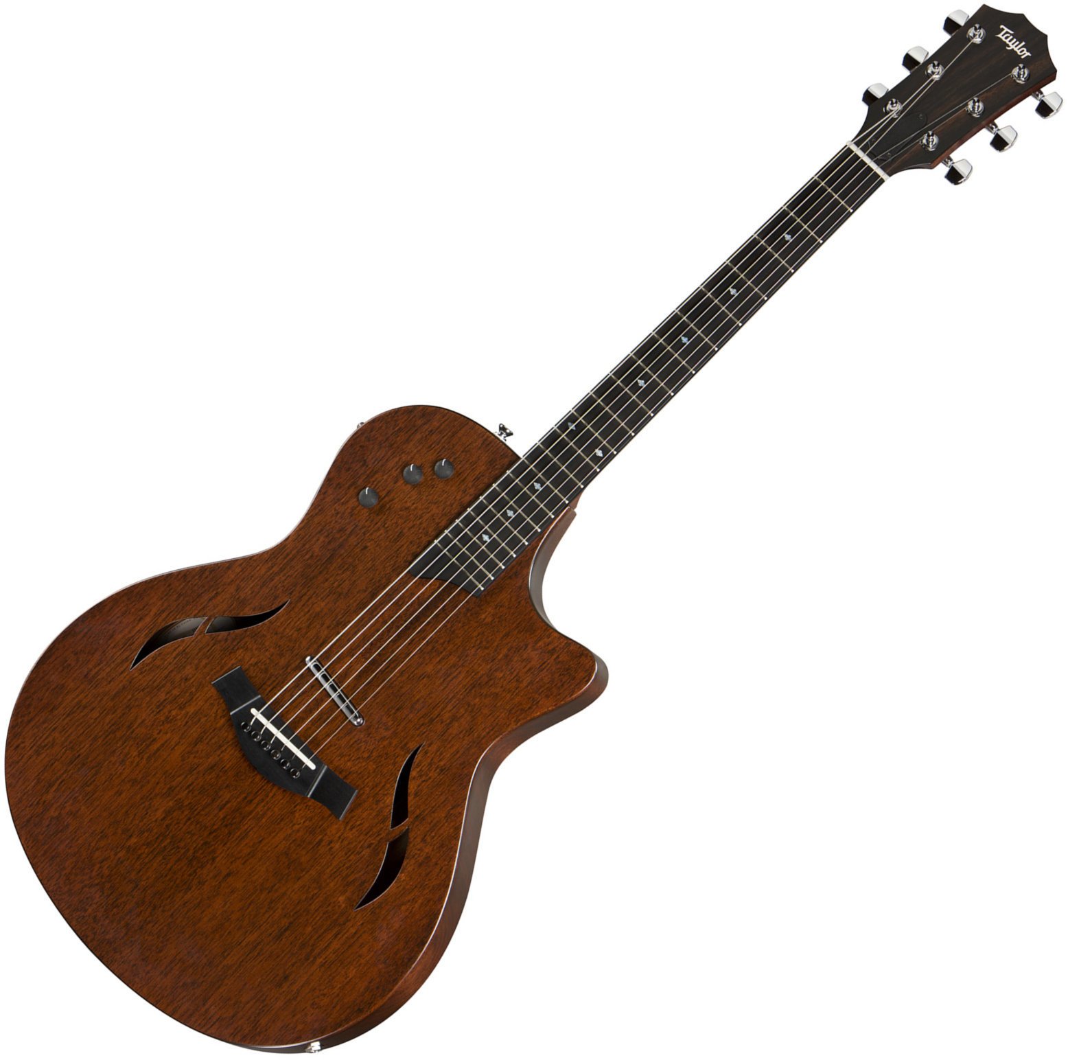 Elektroakustisk guitar Taylor Guitars T5 Classic Hybrid Electric Guitar Tropical Mahogany