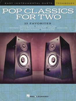 Noten Hal Leonard Pop Classics for Two Trombones Noten - 1