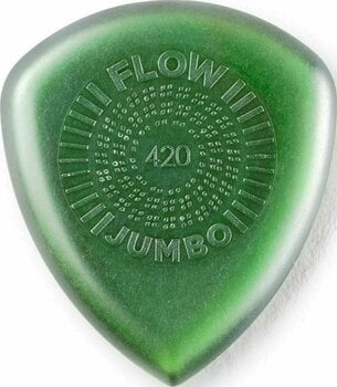 Перце за китара Dunlop 547R FLOW Jumbo Grip 420 Перце за китара - 1