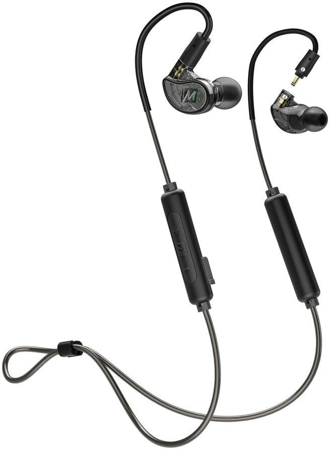 Bezdrôtové slúchadlá za uši MEE audio M6 Pro 2nd Combo Čierna