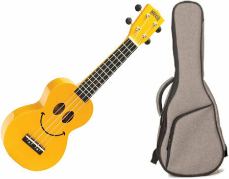 Szoprán ukulele Mahalo U-SMILE SET Szoprán ukulele Yellow - 1