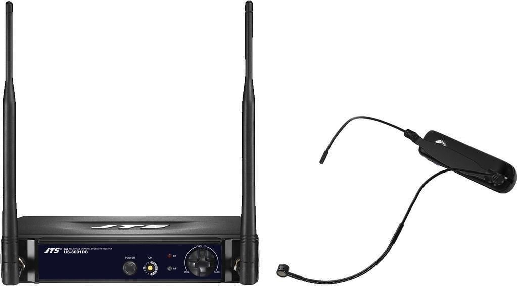 Безжични слушалки с микрофон JTS US-8001DBGY/5