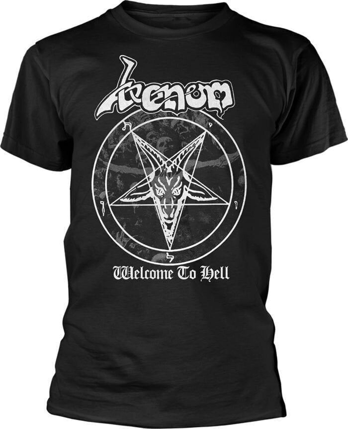 T-shirt Venom Welcome To Hell Black S T-shirt