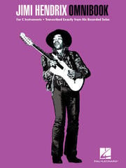 Note Hal Leonard Jimi Hendrix Omnibook Note