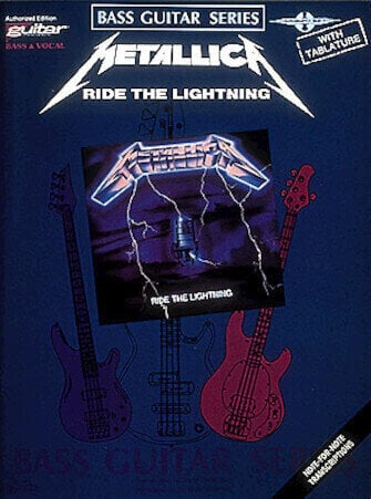 Note Cherry Lane Music Company Metallica - Ride the Lightning* Note