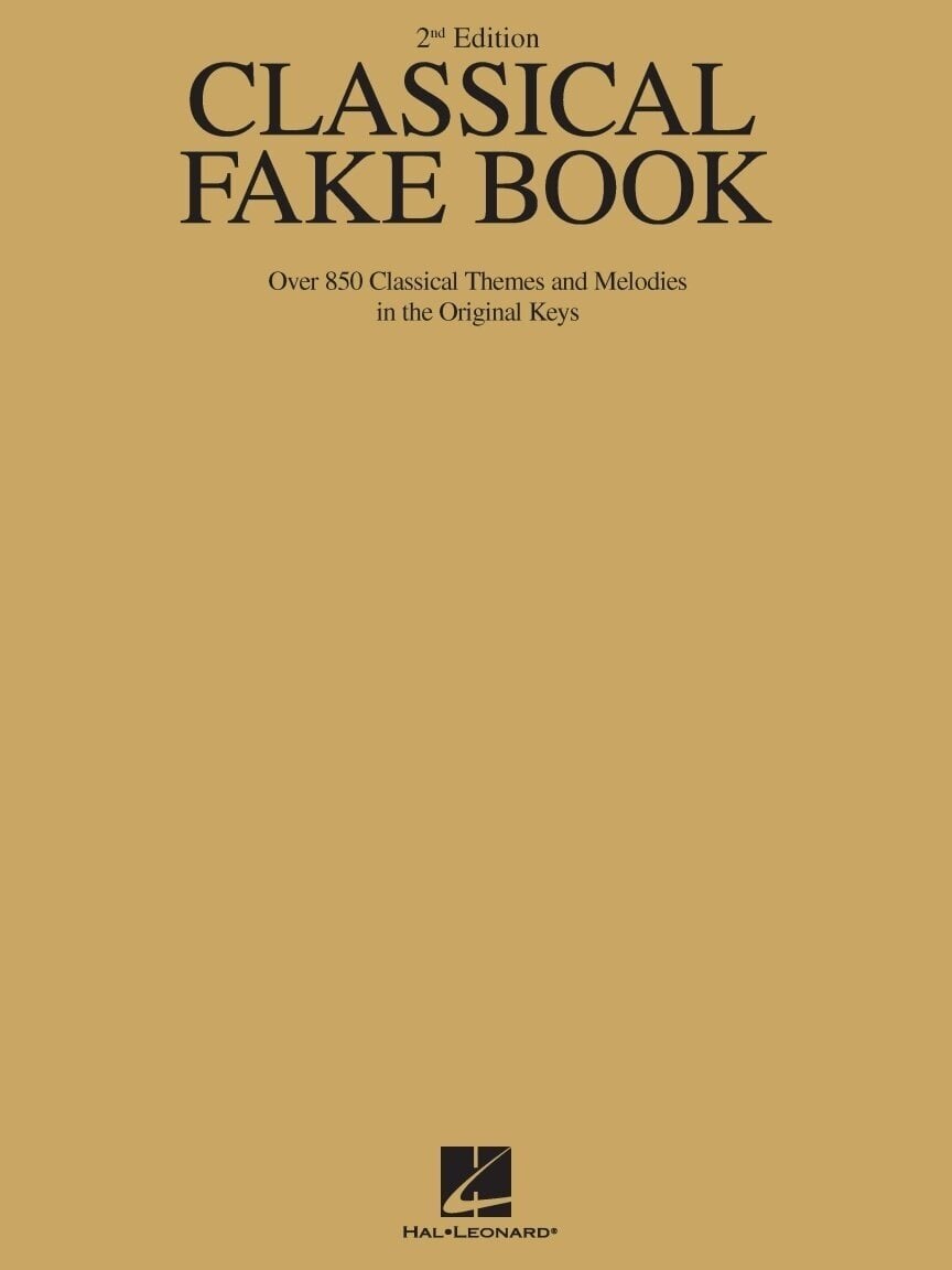ноти Hal Leonard Classical Fake Book (2nd Ed.) for C-Instruments ноти