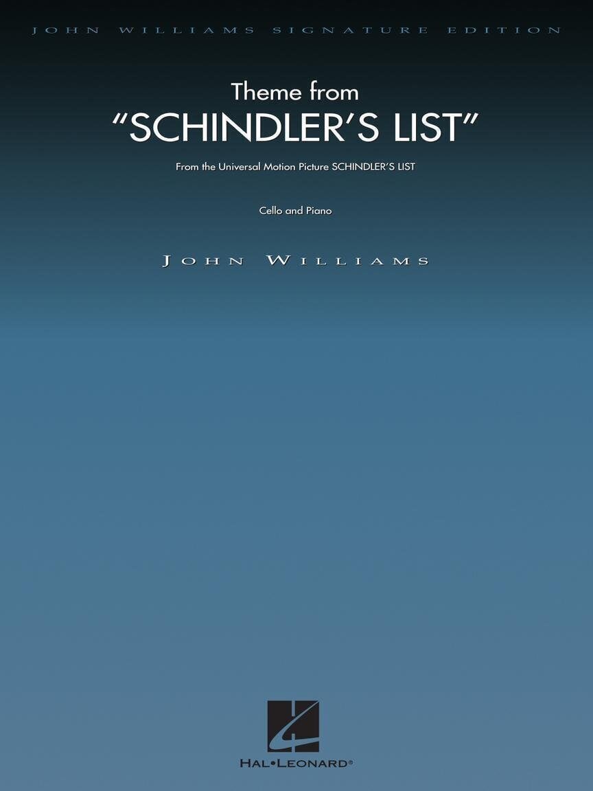 Notis Hal Leonard Theme from Schindler's List Notis
