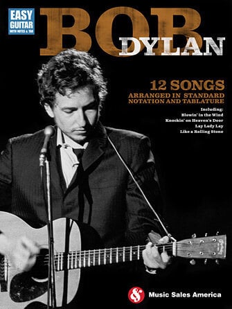 Noten Music Sales America Bob Dylan - Easy Guitar Noten