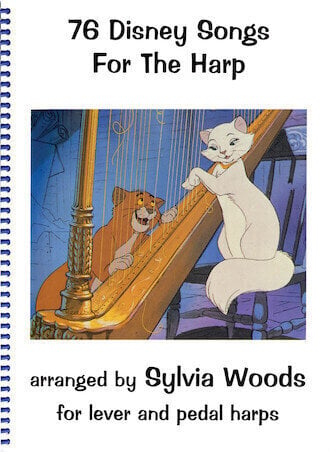 Noty Hal Leonard 76 Disney Songs for the Harp Noty