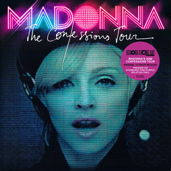LP ploča Madonna - The Confessions Tour (Reissue) (Starburst Pink/Purple Splatter Coloured) (2 LP)