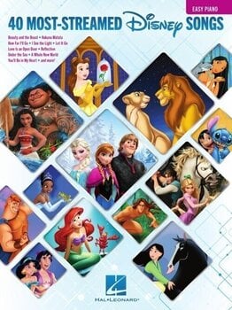 Noty Hal Leonard The 40 Most-Streamed Disney Songs Noty - 1