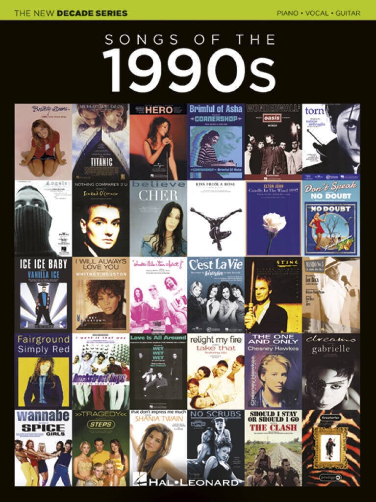 Notes Hal Leonard The New Decade Series: Songs of the 1990s Notes