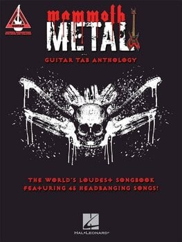 Note Hal Leonard Mammoth Metal Guitar Tab Anthology Note - 1