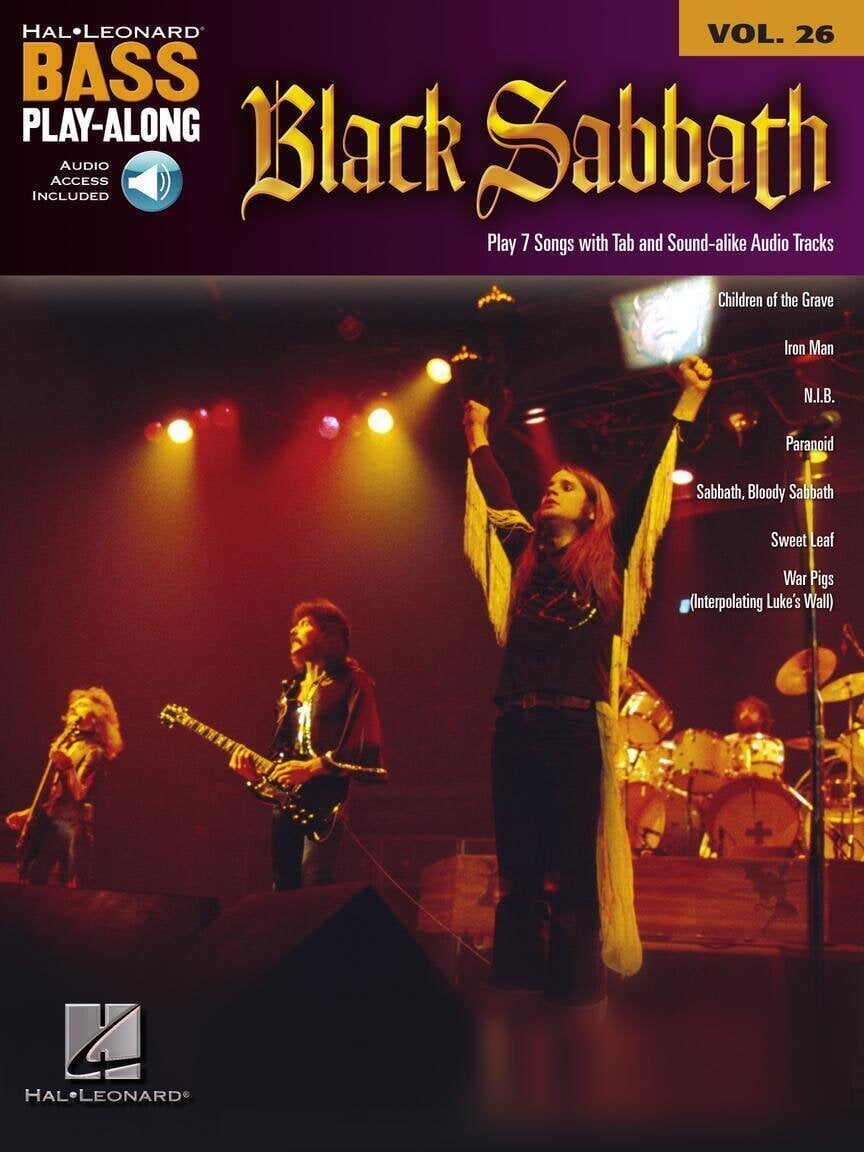 Noten Hal Leonard Black Sabbath Noten