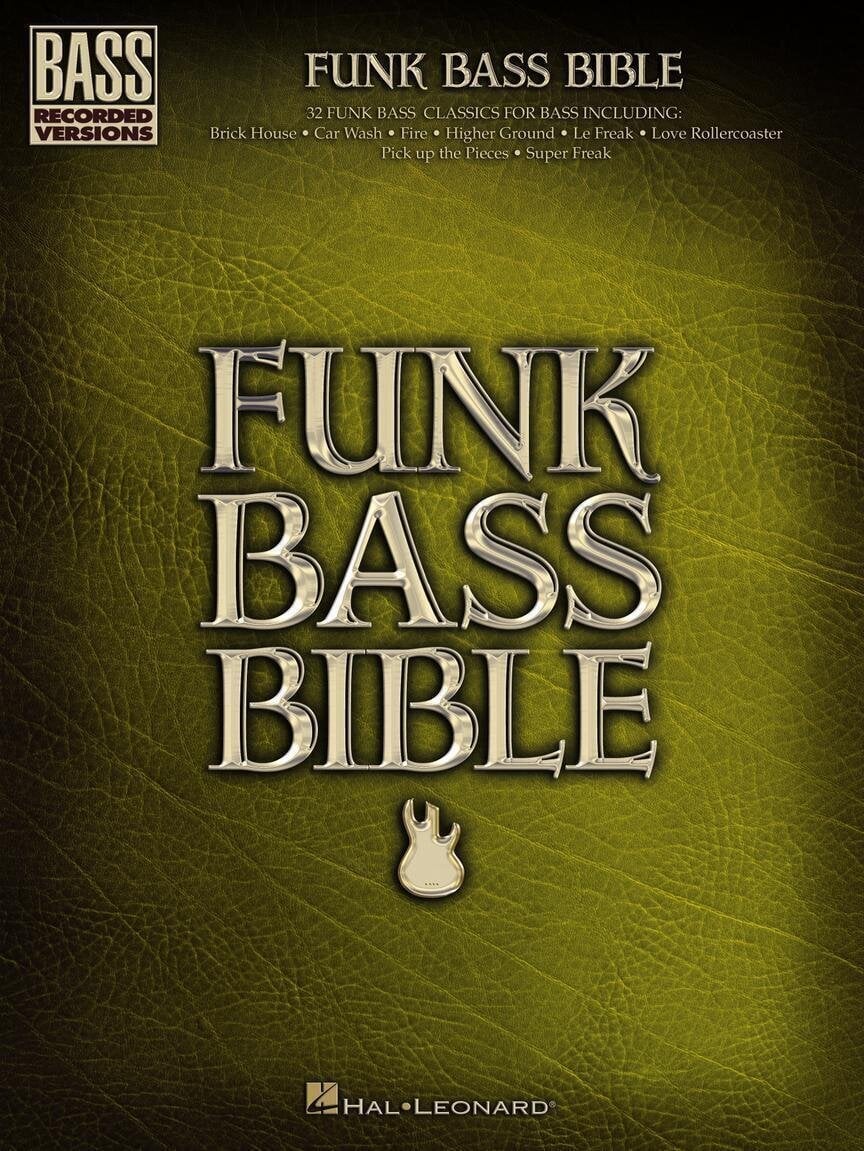 Notes Hal Leonard Funk Bass Bible Notes