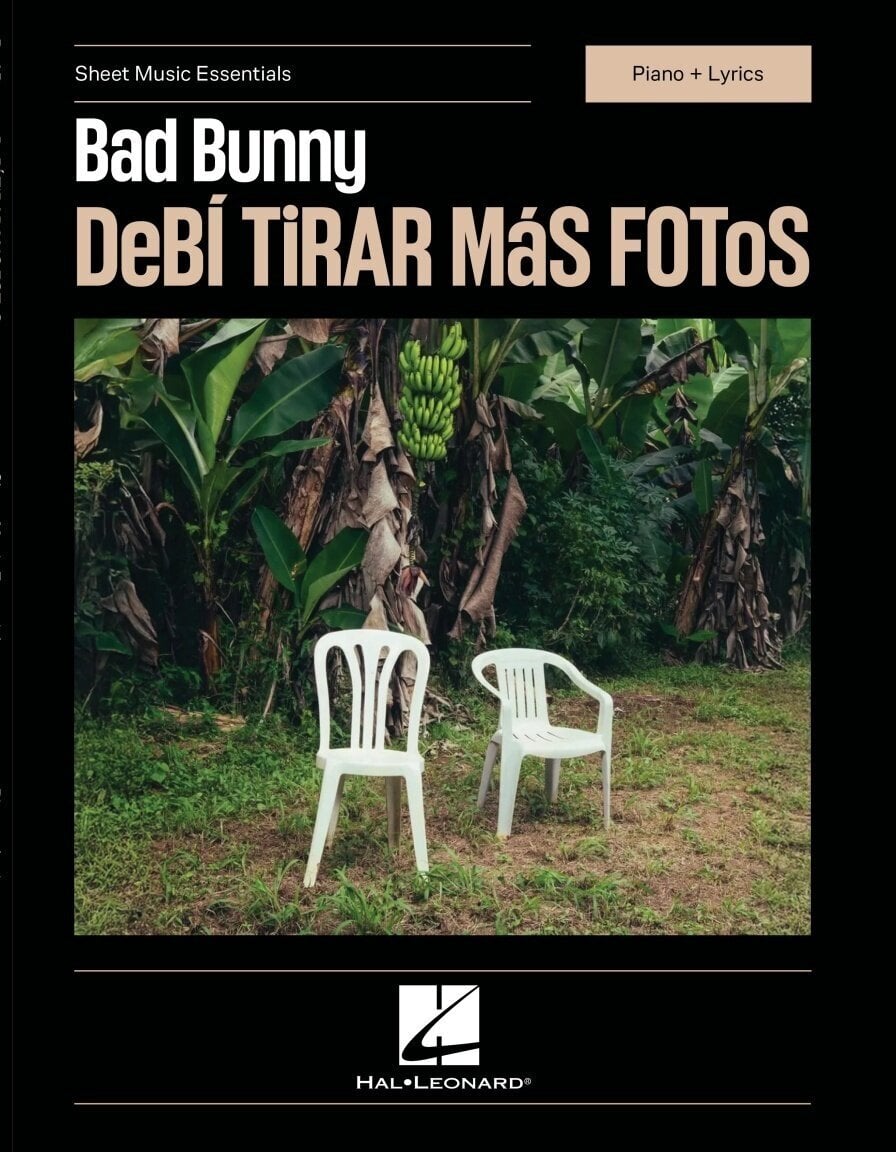 Noty Hal Leonard Bad Bunny - DeBí TiRAR MáS FOToS Noty