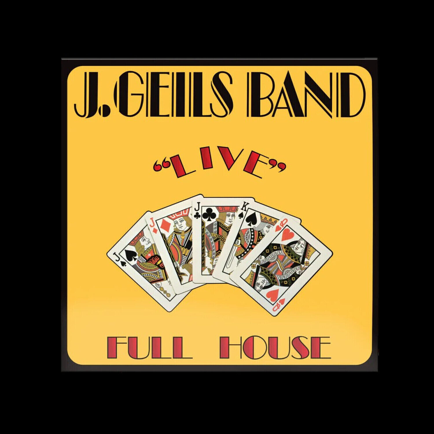 Disco in vinile J. Geils Band - "Live" Full House (LP)