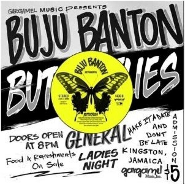 LP platňa Buju Banton - Butterflies (7" SP)