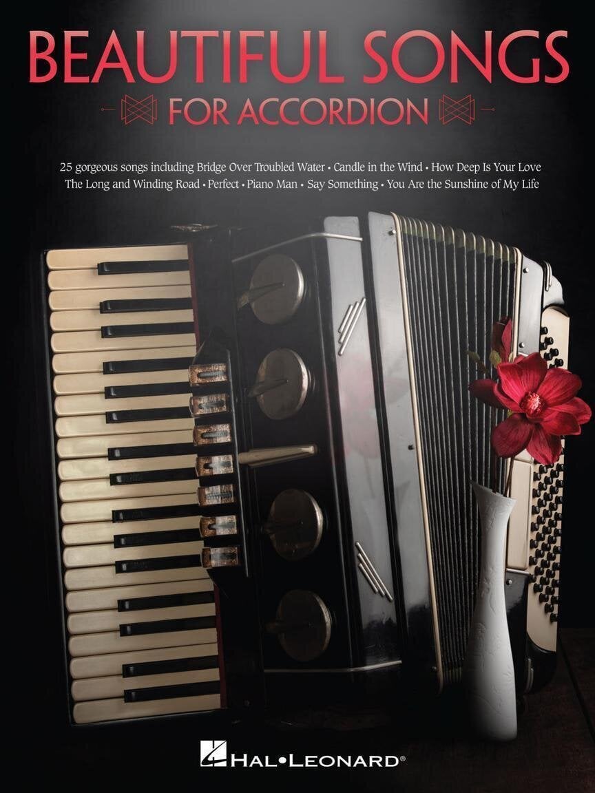 Note Hal Leonard Beautiful Songs for Accordion Note