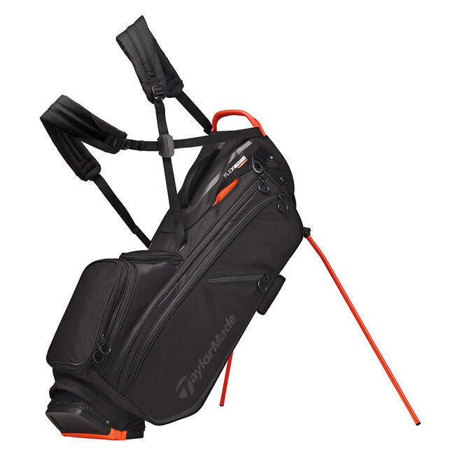 Standbag TaylorMade Flextech Crossover Black/Blood Orange Stand Bag 2019