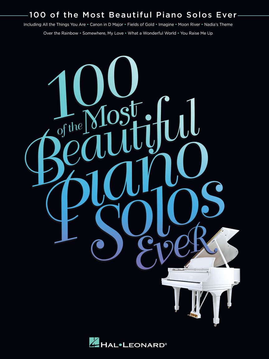 Notes Hal Leonard 100 of the Most Beautiful Piano Solos Ever Notes
