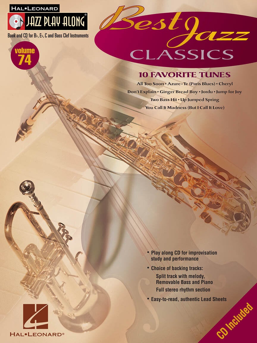 Nuty Hal Leonard Best Jazz Classics Nuty